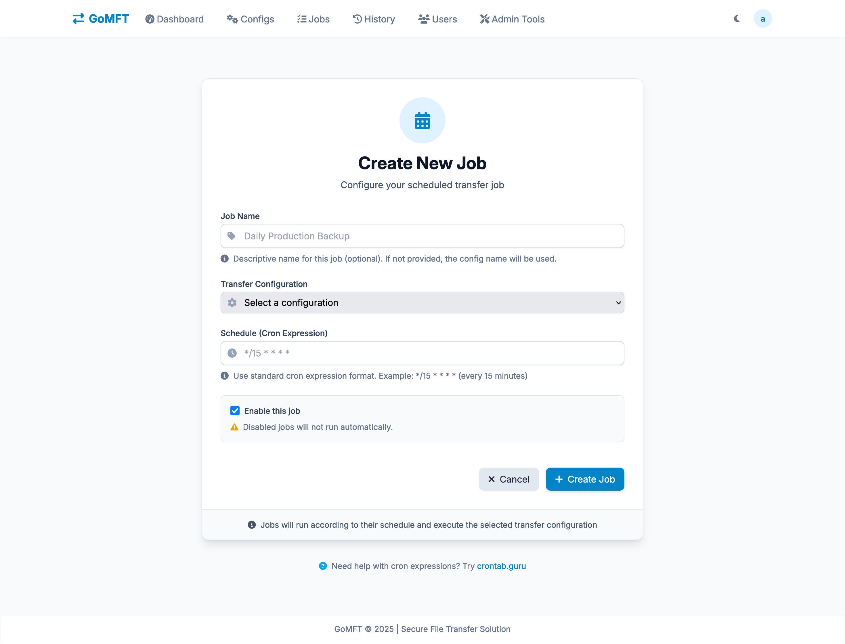 Job Scheduling